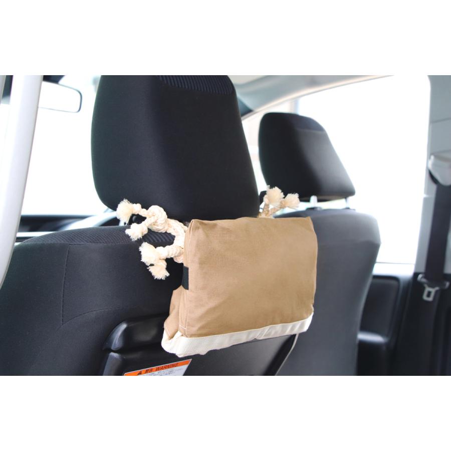 車内用ハンモック 至福 休憩 仮眠 ハンモック 車 カーメイト NZ314 シャーミング ハンモック ブラウン／アイボリークルマの中で足を伸ばして仮眠 (P07) | カーメイト | 09