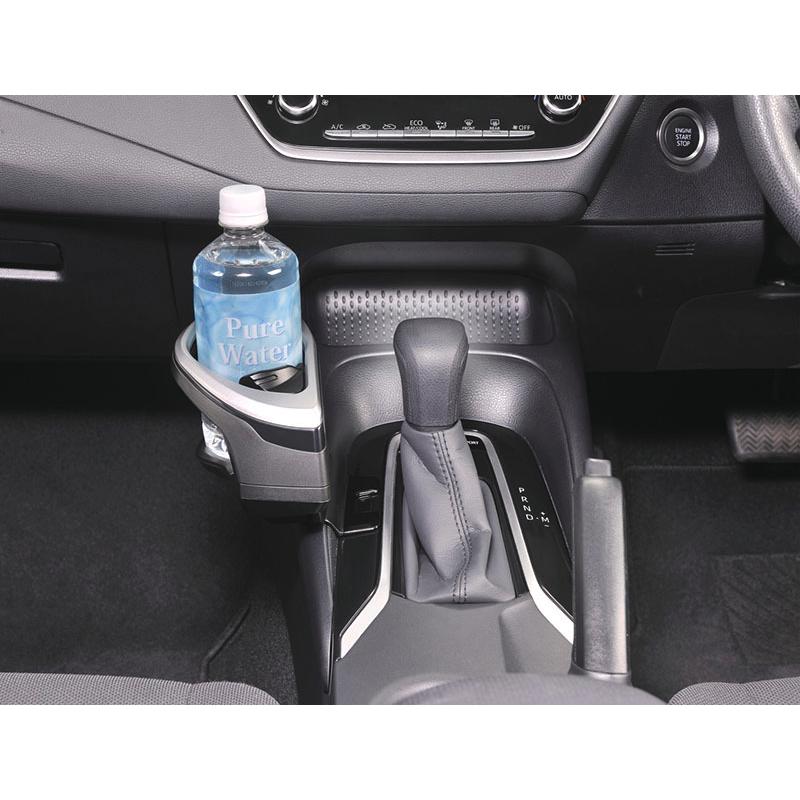 トヨタ カローラ 210系 専用ドリンクホルダー 助手席側 取付 NZ813 シルバー カローラツーリング カローラスポーツ(R80) | カーメイト | 16