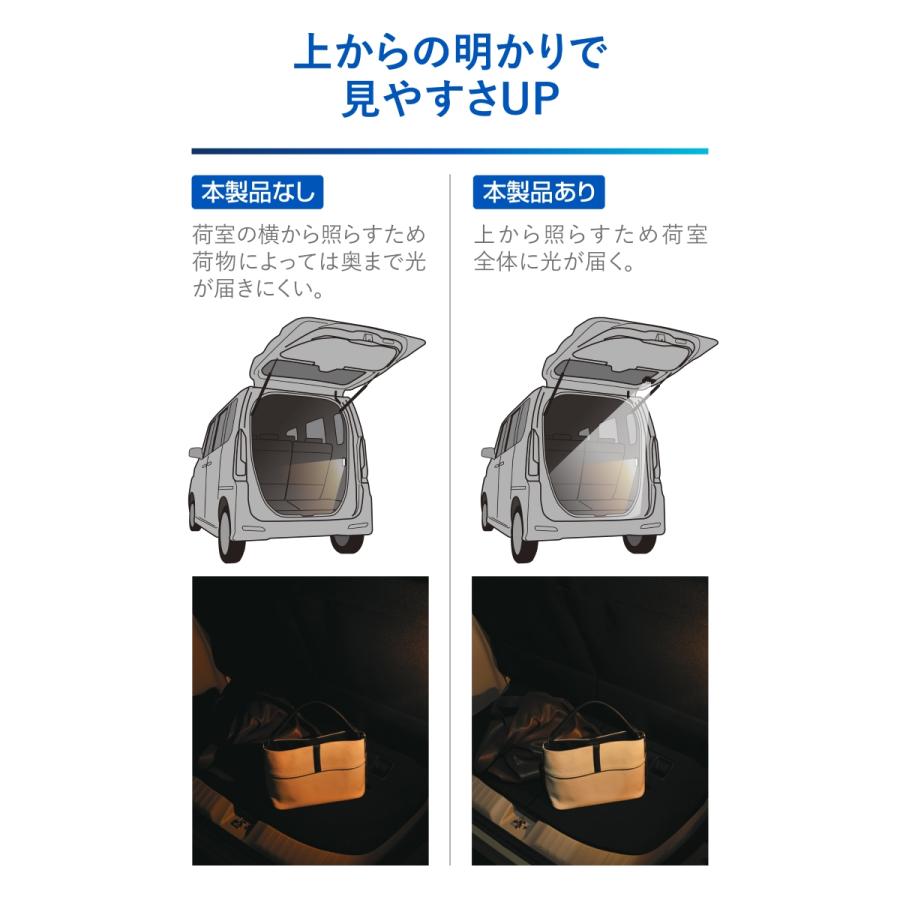 カーメイト（CARMATE） ホンダ N-BOX 専用 ラゲッジランプ NZ865 N-BOX