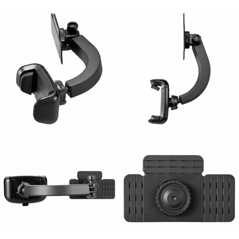 スマートフォンホルダー 車 スマホホルダー カーメイト SA36 スマホルダー ディスプレイオーディオ 貼り付け ウィングキャッチ ブラック (R80)(P05) | カーメイト | 16