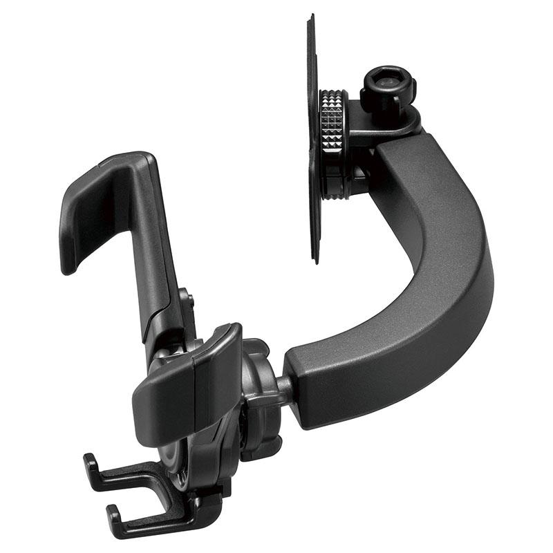 スマートフォンホルダー 車 スマホホルダー カーメイト SA36 スマホルダー ディスプレイオーディオ 貼り付け ウィングキャッチ ブラック (R80)(P05) | カーメイト | 13