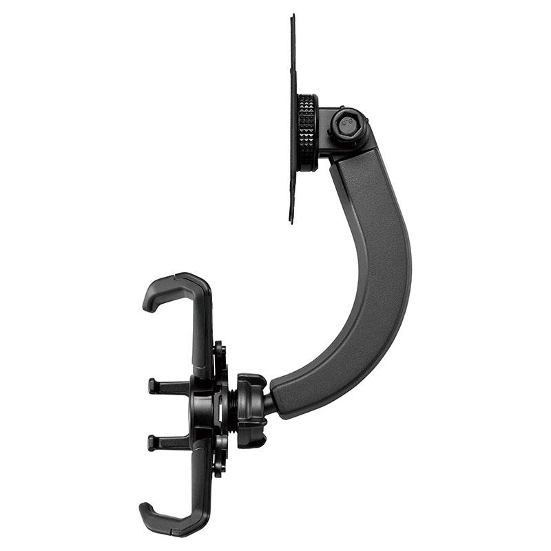 スマートフォンホルダー 車 スマホホルダー カーメイト SA36 スマホルダー ディスプレイオーディオ 貼り付け ウィングキャッチ ブラック (R80)(P05) | カーメイト | 14