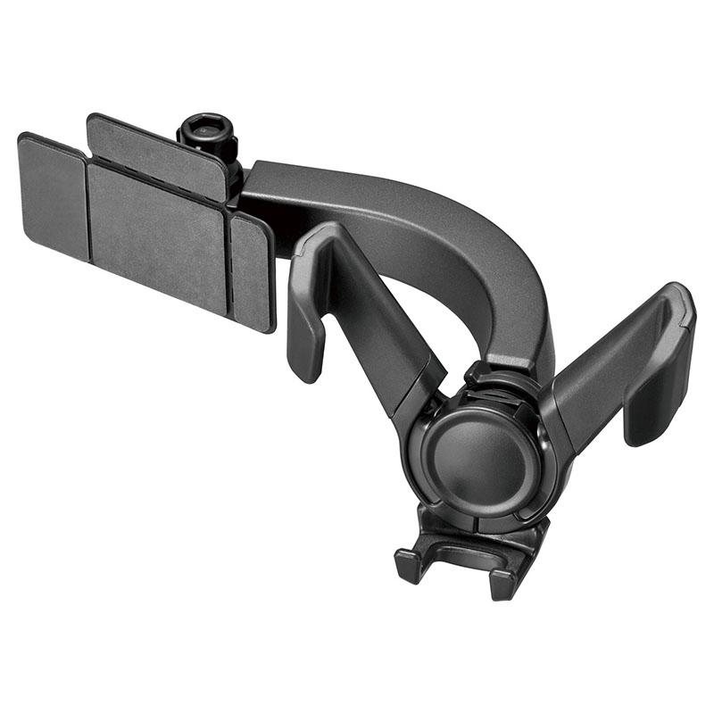 スマートフォンホルダー 車 スマホホルダー カーメイト SA36 スマホルダー ディスプレイオーディオ 貼り付け ウィングキャッチ ブラック (R80)(P05) | カーメイト | 12