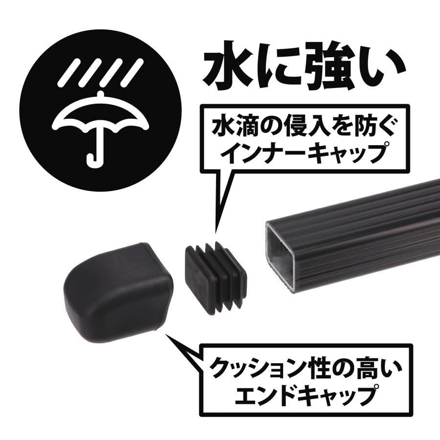 INNO トヨタ アルファード 30系 H27.1〜 H3#W系 車 ルーフキャリア 車
