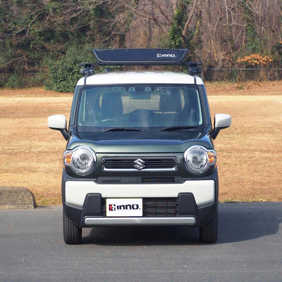 INNO スズキ ハスラー R2.1〜 MR52S/MR92S レール無 ルーフキャリア 車