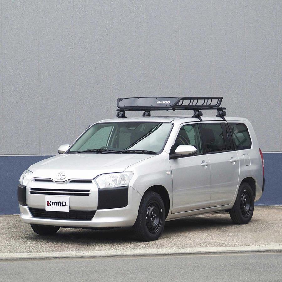 INNO トヨタ プロボックス H14.7〜 P5#/P16#系 ルーフキャリア 車種別