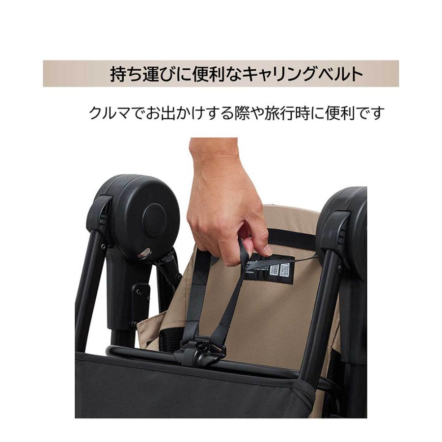 エールベベ・ゴーバギー ドッグ ブラック ST121 ペットカート 3輪 折りたたみ一体型カート GO.BUGGYDog 耐荷重 22kg コンパクト ペットキャリー ailebebe(P03) | カーメイト | 07