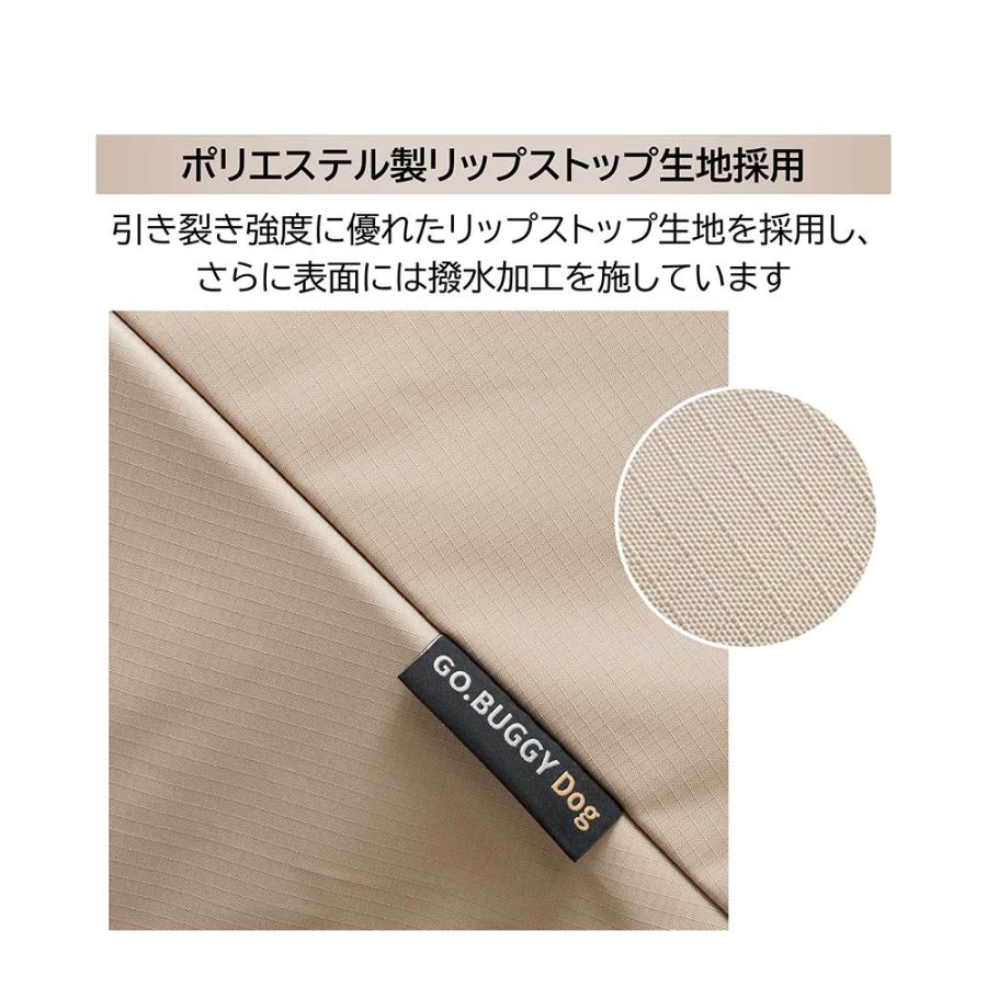 エールベベ・ゴーバギー ドッグ アールティー ブラック ST131 限定モデル R/T（ラギッドテレーン）タイヤ仕様 ペットカート 3輪 折りたたみ 耐荷重22kg(P03) | カーメイト | 18