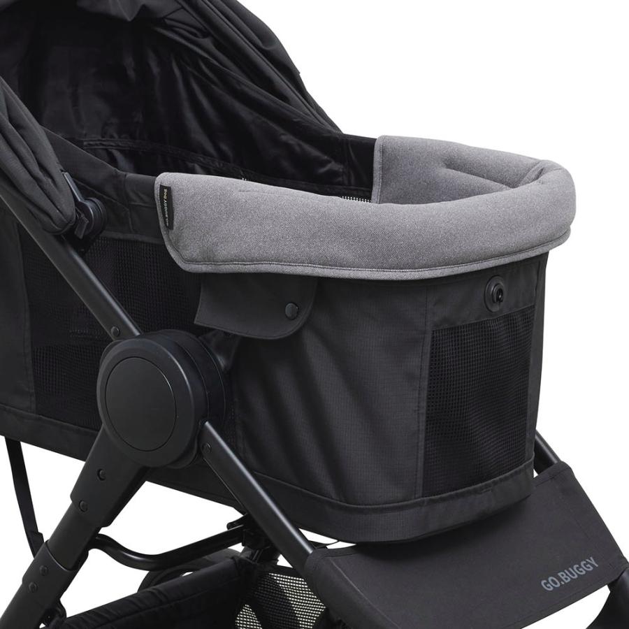 エールベベ・ゴーバギー ドッグ専用 フロントクッション  ナチュラルダークグレー ST950  クッション 洗える 犬用 ペット GO.BUGGYDog ailebebe (P07) | カーメイト | 05