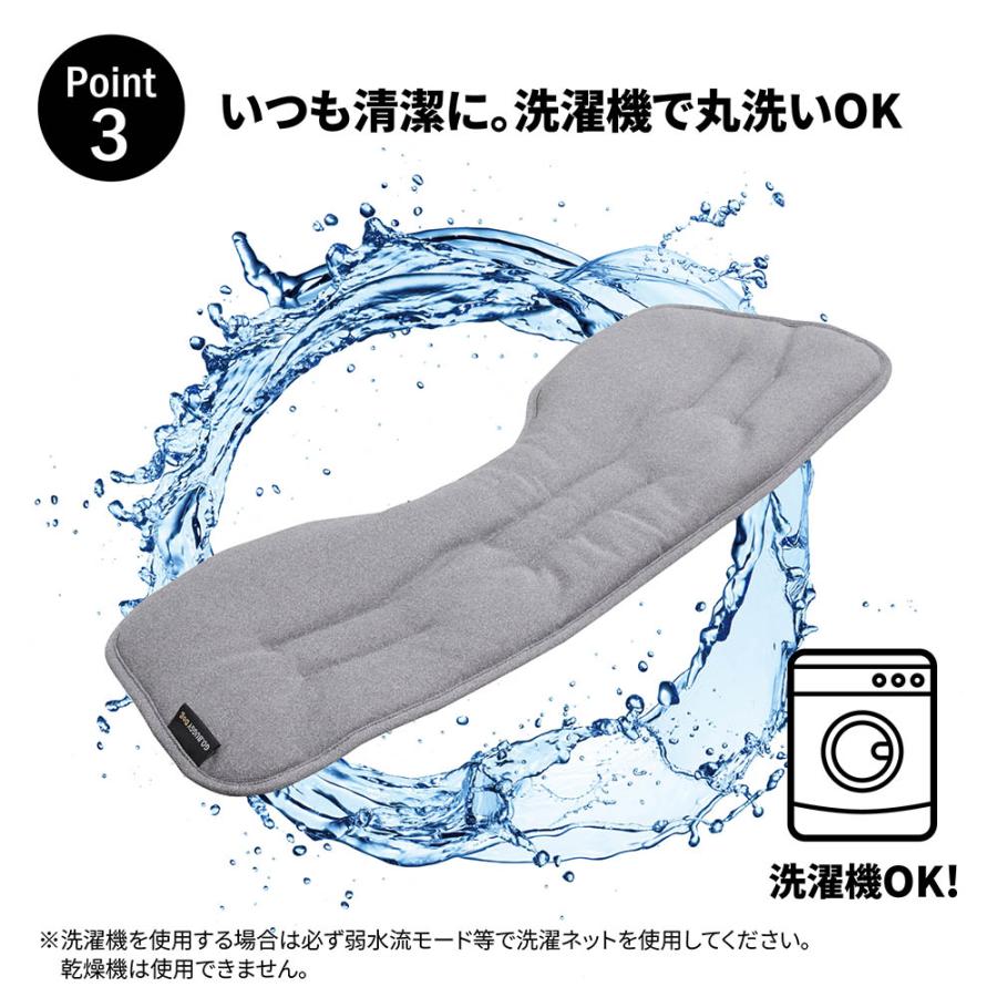 エールベベ・ゴーバギー ドッグ専用 フロントクッション  ナチュラルグレー ST951 クッション 洗える 犬用 ペット GO.BUGGYDog ailebebe | カーメイト | 03