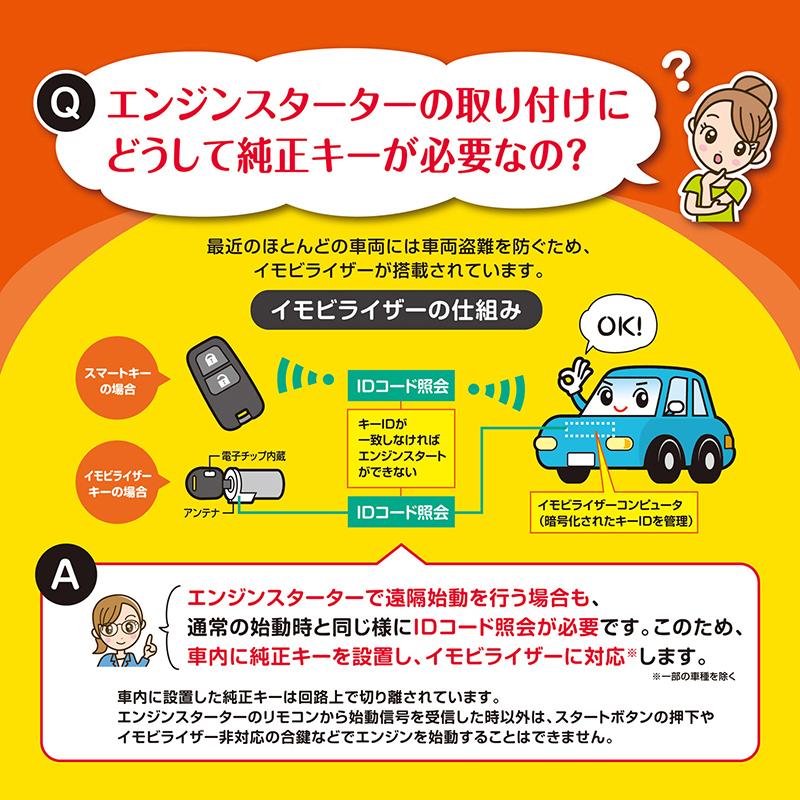 カーメイト（CARMATE） TE-W52PSB リモコン エンジンスターター W52PSB