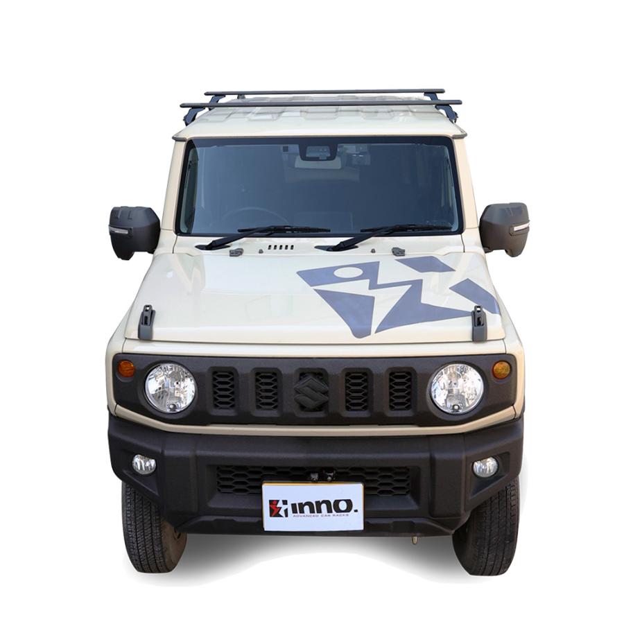 INNO 車 ベースキャリア XD201 ドリップエアロベースセット ジムニー用