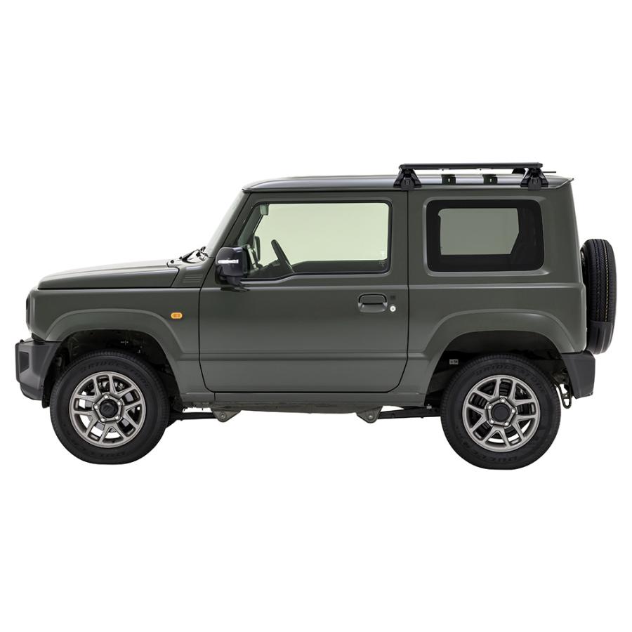 ジムニー専用　テラフレックス希少未使用品　定価36,000円 INNO ジムニー jb64 ルーフラック WEB限定 XL501 フラットデッキベース