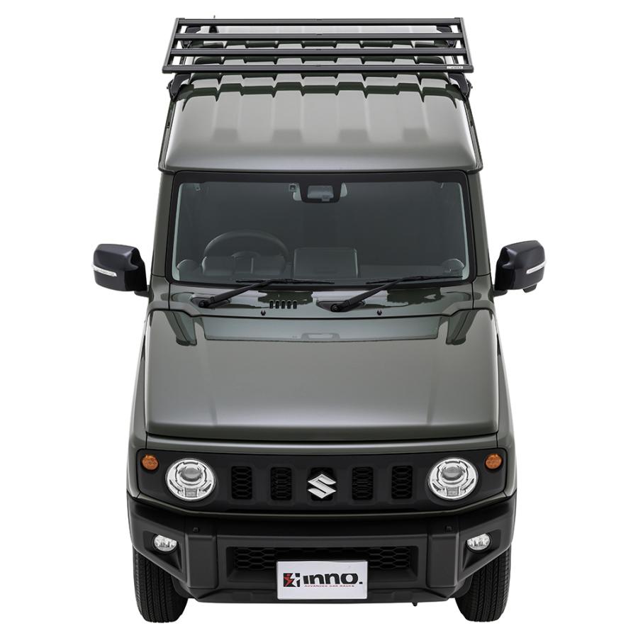 INNO ジムニー jb64 ルーフラック WEB限定 XL501 フラットデッキベース