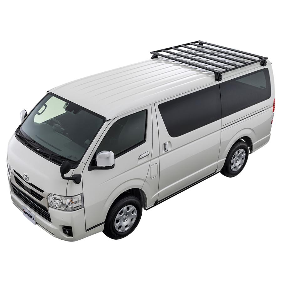 INNO ハイエース 200系 ルーフラック WEB限定 XL503 フラットデッキ