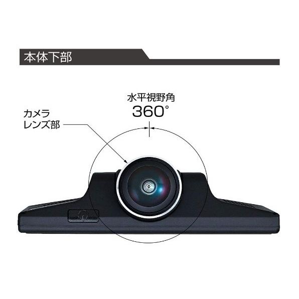 ドライブレコーダー セイワ 360EYE PIXYDA ピクシーダ PDR650SV｜carmeister02｜02