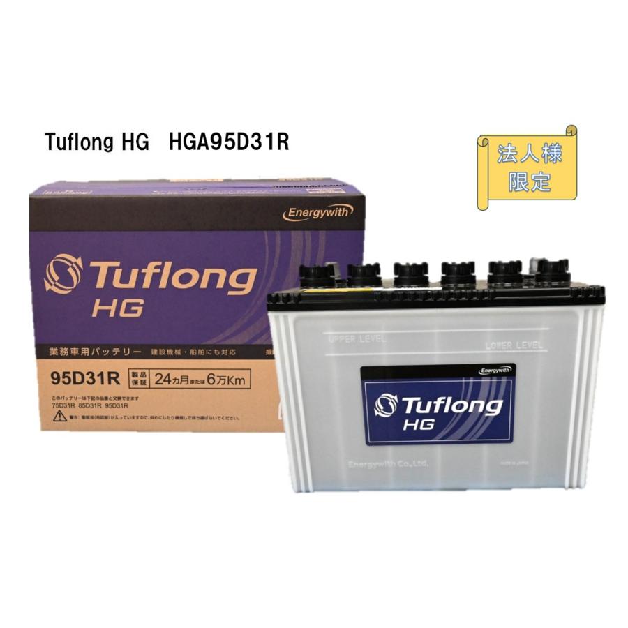 Tuflong HG 75D23R 業務車用バッテリー Energywith（エナジーウィズ） 【法人様限定】エナジーウィズ