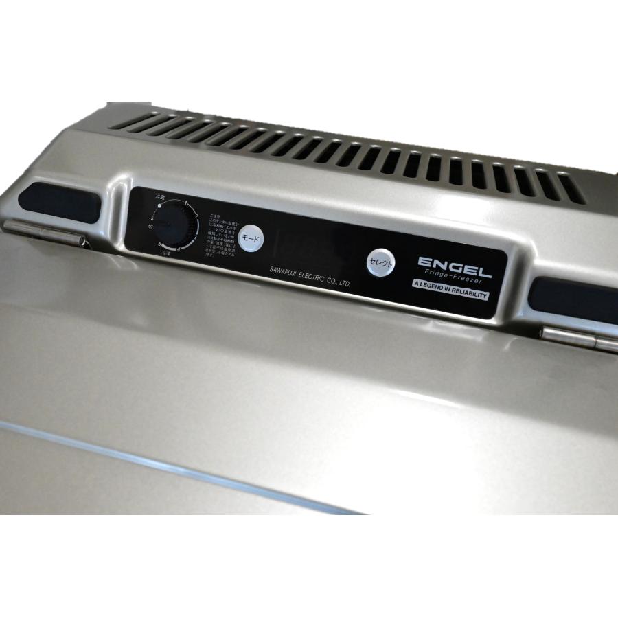 デジタル温度表示　エンゲル冷蔵庫 冷蔵庫 MT45F-U1-C　AC100V DC12V/24V両電源　容量40L　2層式 澤藤電機の画像