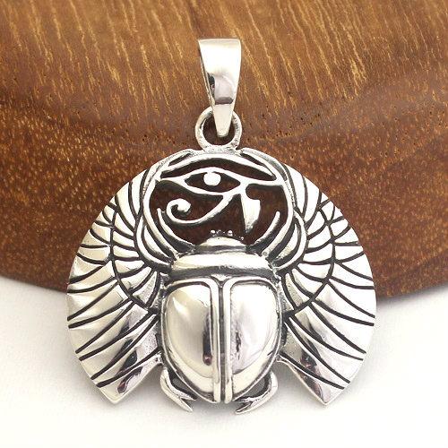 エジプト スカラベ ホルスの目 ペンヘッド ペンダントトップ