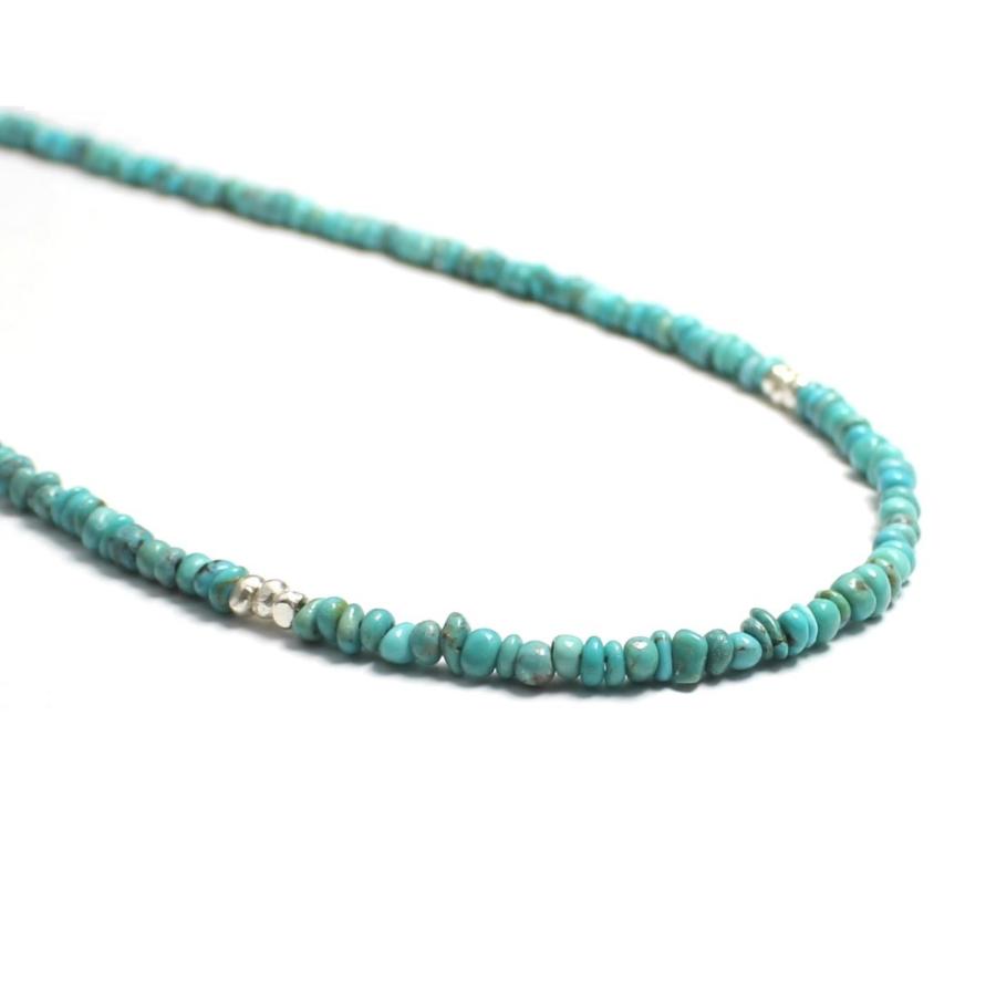 カレンシルバー ターコイズ トルコ石 ネックレス 天然石