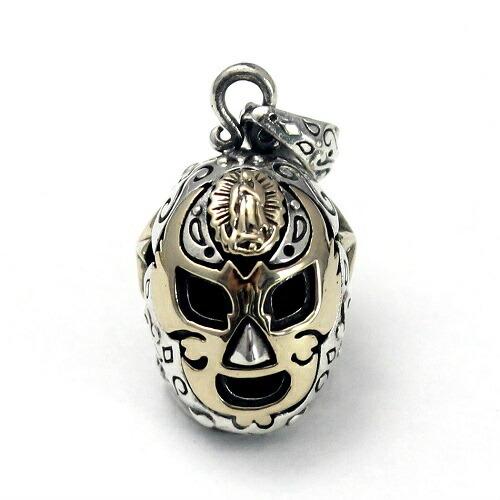 メキシコ ルチャリブレ ルチャ プロレス マスク ペンダント (ペンダントトップ) goodvibrations グッドバイブレーション マスクマン_1
