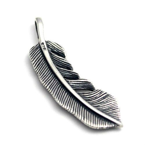 フェザー イーグルフェザー 鷹 羽 ペンダント (ペンダントトップのみ