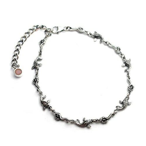 orientalvibrations オリエンタルバイブレーション 鯉 ブレスレット チェーン シルバー９２５ goodvibrations