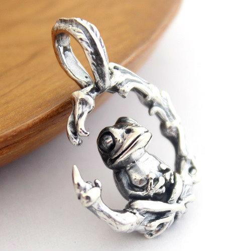 カエル ペンダントヘッド　ヴィンテージ 美品！GEORG JENSEN カエル ペンダントヘッド//チャームのみ//