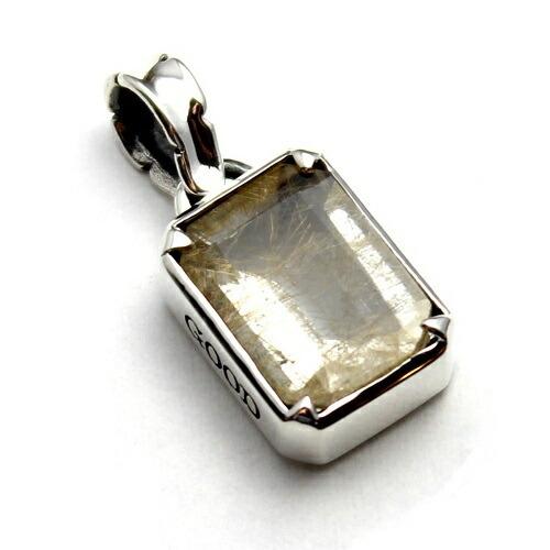 ルチルクォーツ ルチル ペンダント シルバー９２５ レディース メンズ goodvibrations グッドバイブレーション