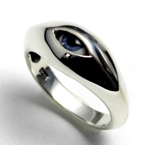 メンズ 義眼リング シルバー925 指輪