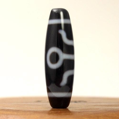 天珠 大人天珠 貴人天珠 38×12mm ☆ 願望成就 : カルメロ