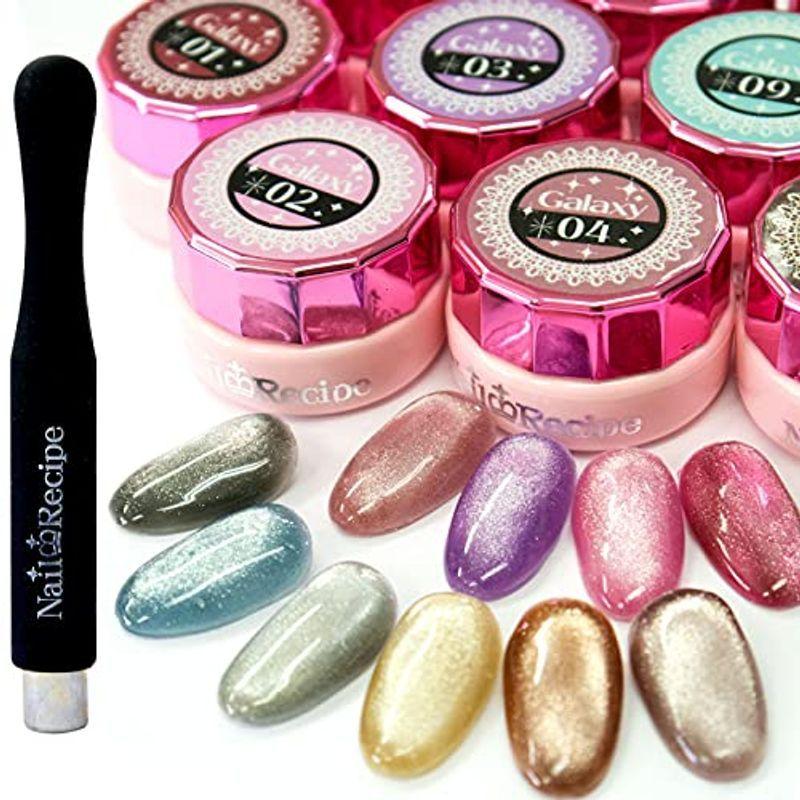 公式の Nail Recipe ネイルレシピ カラージェル ギャラクシー マグネットジェル キャッツアイジェル ラメジェル パールジェル ジェルネ 日本最大級 Turningheadskennel Com