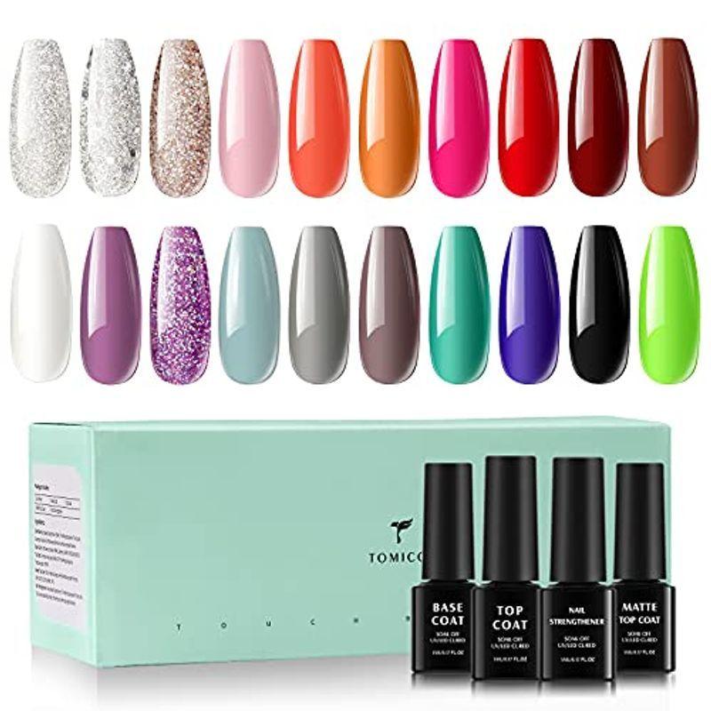 楽天市場 Tomicca ジェルネイル カラージェル 色セット ベーストップコート ビルダージェル付き Uv Led対応 初心者用セット 超人気の Www Aqtsolutions Com