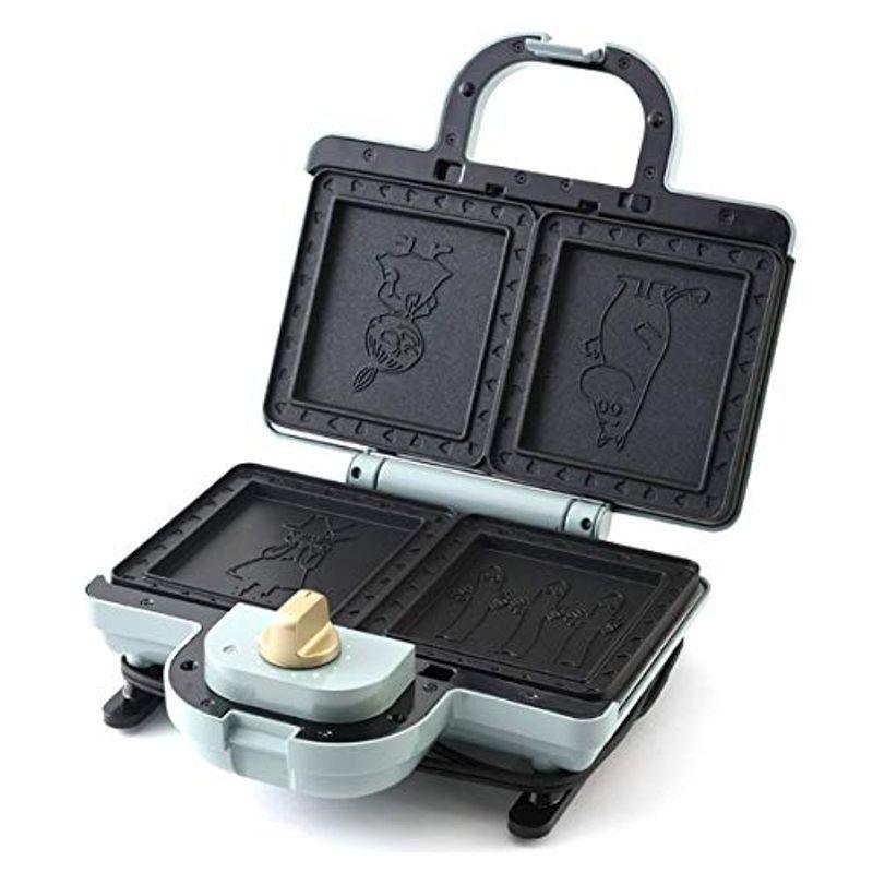 人気を誇る Bruno ブルーノ ホットサンドメーカー Boe051 Bgr ブルーグリーン ダブル ムーミン 電気 耳まで焼ける キッチン家電 Www Reinnec Cl