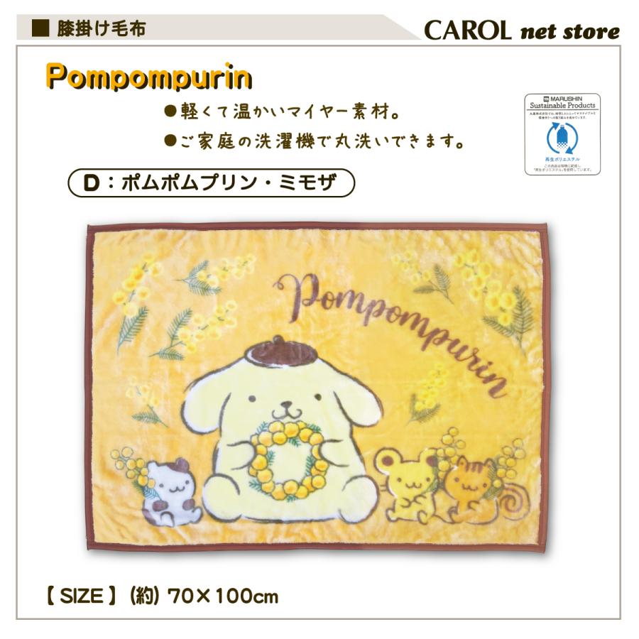 丸眞 キャラクター 膝掛け毛布 かわいい膝掛け あったか膝掛け 70