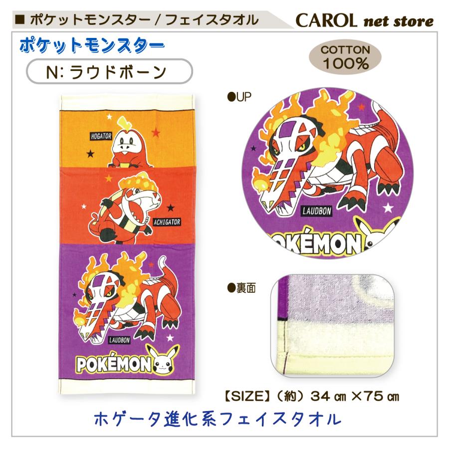 Pokemon フェイスタオル ポケットモンスター ポケモン