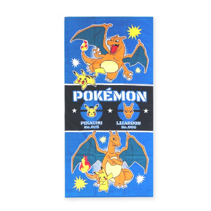 Pokemon（ポケモン） ポケットモンスター 大判バスタオル 70×140cm