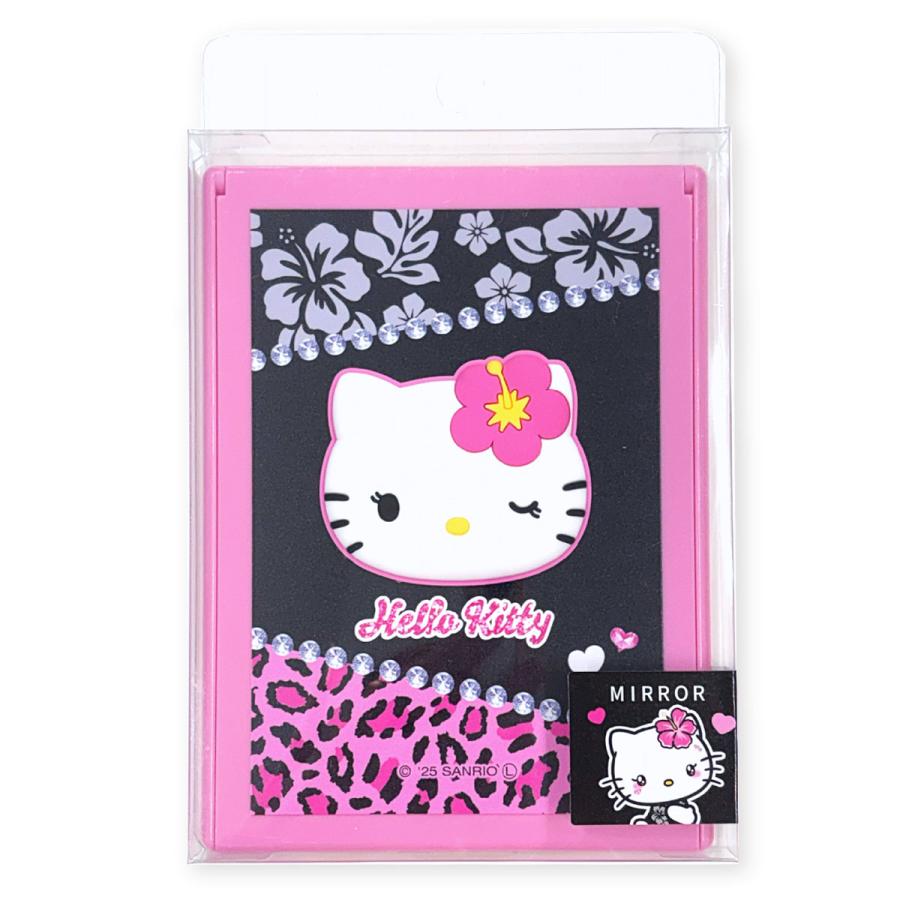 sanrio（サンリオ） ミラー マスコット付き ぷっくり仕様 ハローキティ
