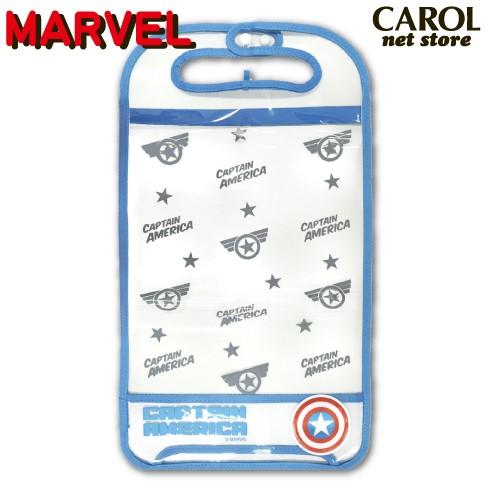 ランドセルカバー Marvel マーベル キャプテンアメリカ 透明 ディズニーアベンジャーズ ブルー 男の子 小学校 入学 メール便可 Avengers Captain America R Carol Net Store 通販 Yahoo ショッピング