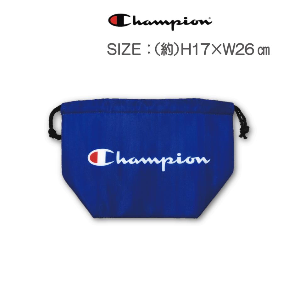 Champion ランチ巾着 マチ付き巾着袋 お弁当袋 巾着 Champion ランチ巾着 マチ付き巾着袋 お弁当袋 巾着