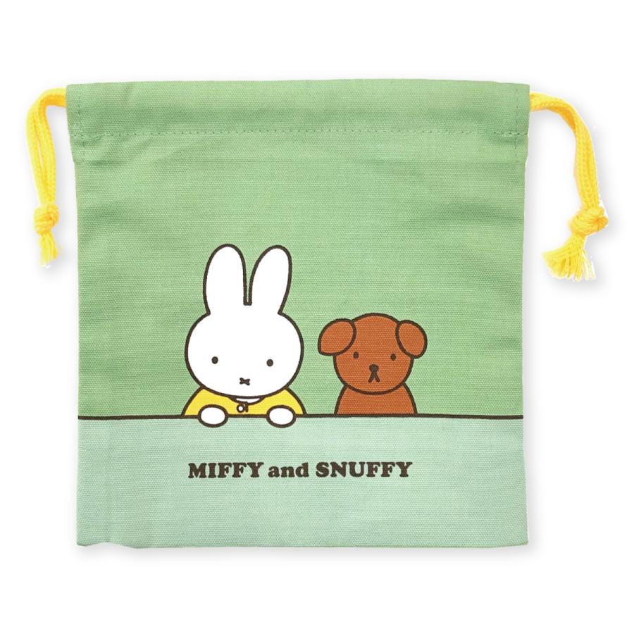 Miffy ミッフィー巾着袋 S ミッフィー＆スナッフィー MF789
