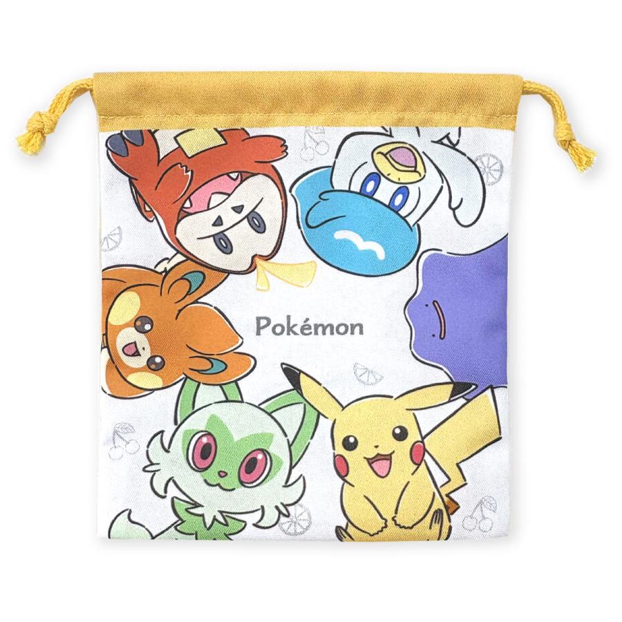Pokemon（ポケモン） 巾着 巾着袋 給食袋 ポケットモンスター
