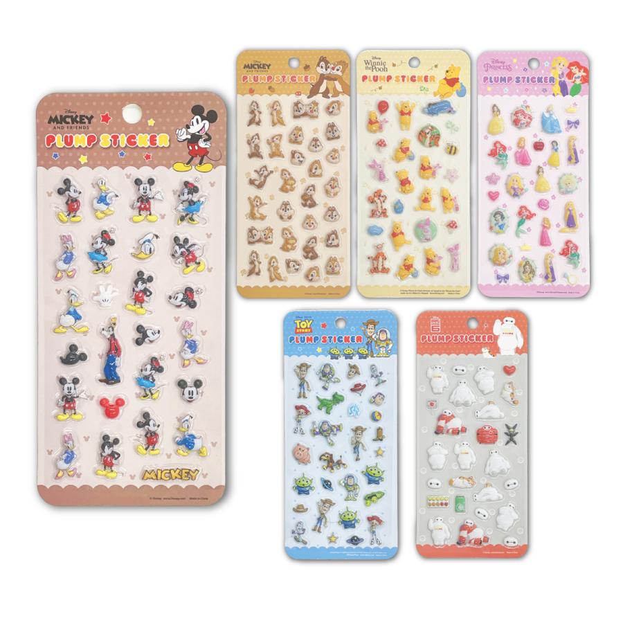Disney（ディズニー） ぷくぷくシール ミッキーマウス くまのプーさん