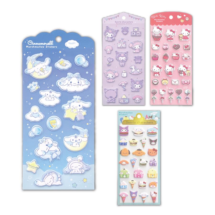 sanrio（サンリオ） マシュマロシール ぷくっと サンリオ