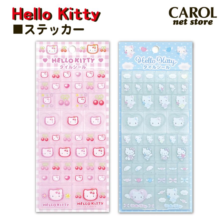 sanrio（サンリオ） ハローキティ タイルシール ステッカー ピンク