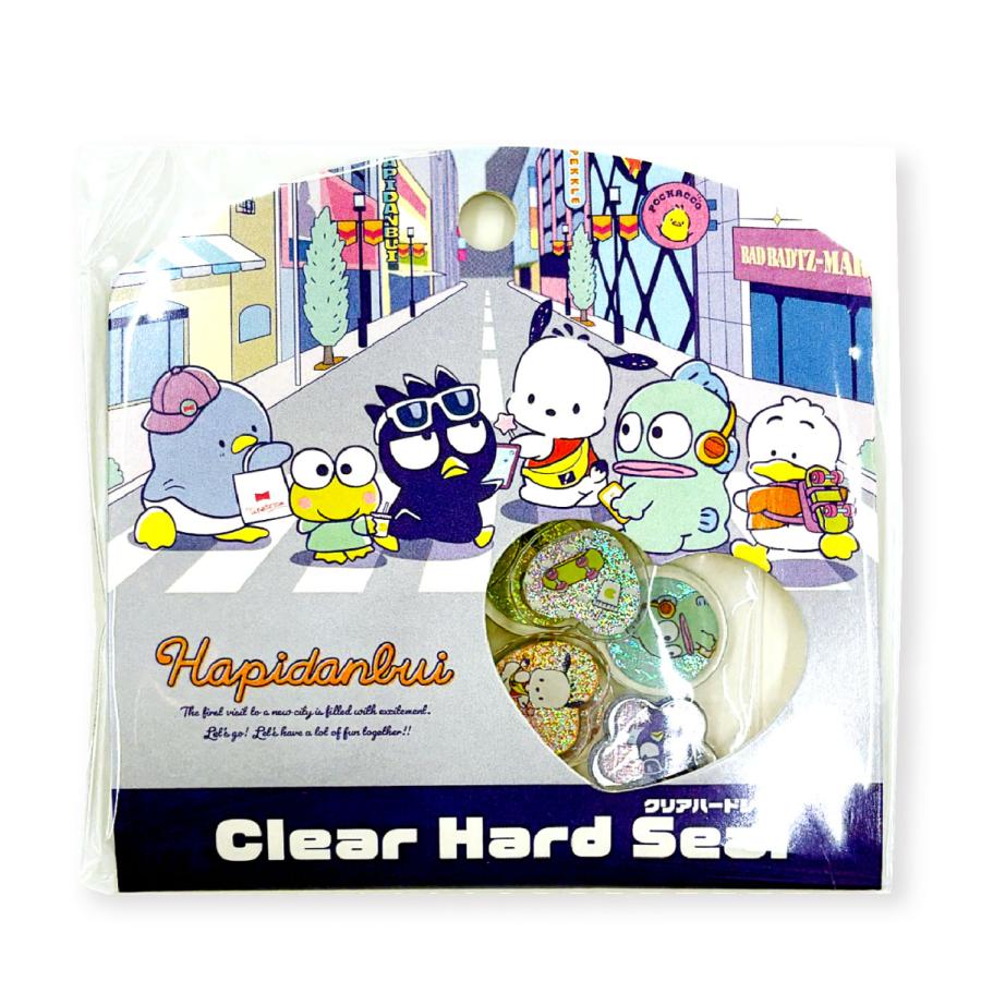 sanrio（サンリオ） おはじきシール シール キラキラ クリアーハード