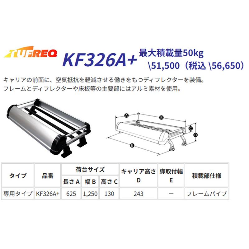 精興工業 ハイゼットトラック S500P S5## ルーフキャリア TUFREQ