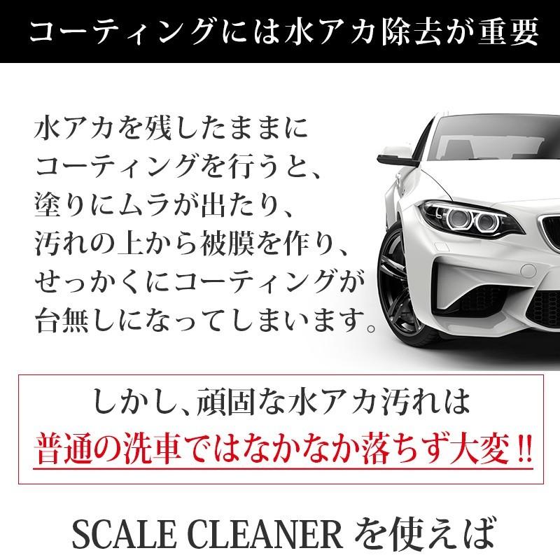 水垢落とし 車 水垢落とし剤 コンパウンド 洗車グッズ 洗車 KIRAPI-CAR スケールクリーナー 白 淡色車用 下地処理剤 使い切り50ml 洗車用品 代引不可 送料無料｜carpart83｜03