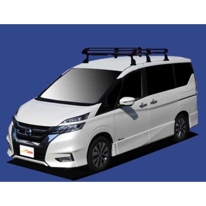 ランディ C27 ルーフキャリア TUFREQ タフレック 精興工業 PF432A+ スタンダードモデル Ｐシリーズ 6本足 送料無料 条件有