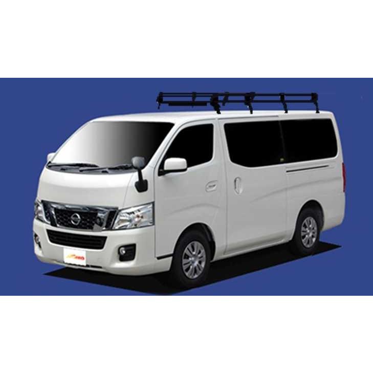 精興工業 NV350キャラバン E26 コモ E26 ルーフキャリア TUFREQ